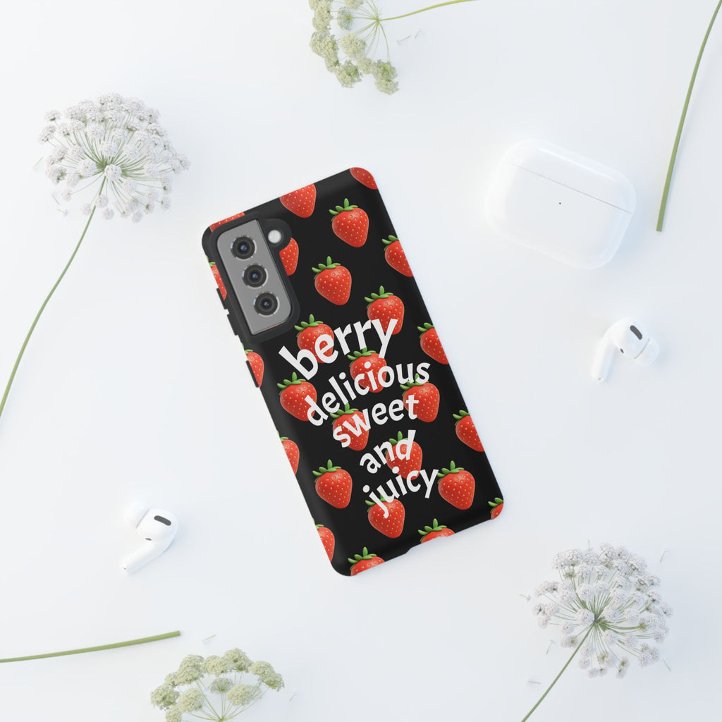 Strawberry 'Berry Delicious' Phone Case