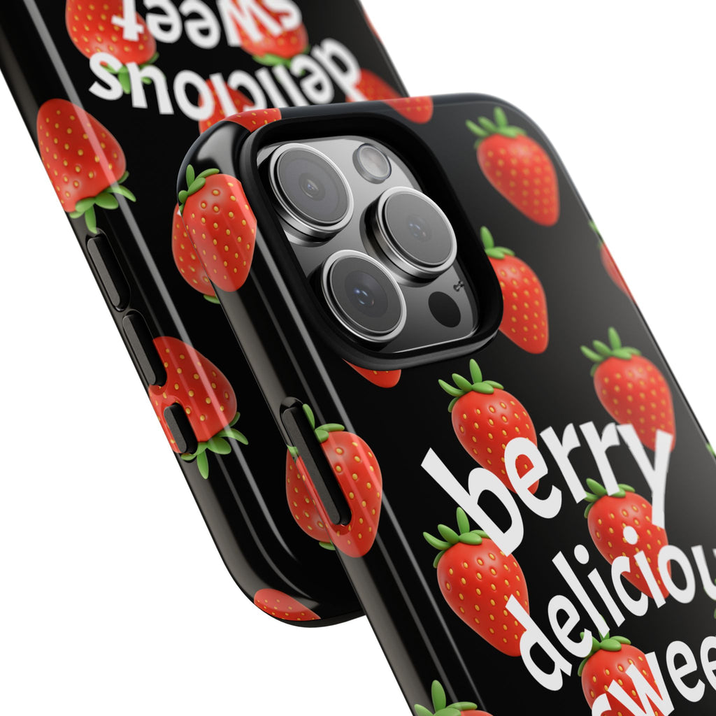Strawberry 'Berry Delicious' Phone Case