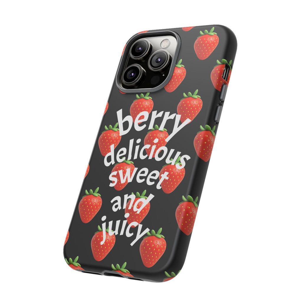 Strawberry 'Berry Delicious' Phone Case