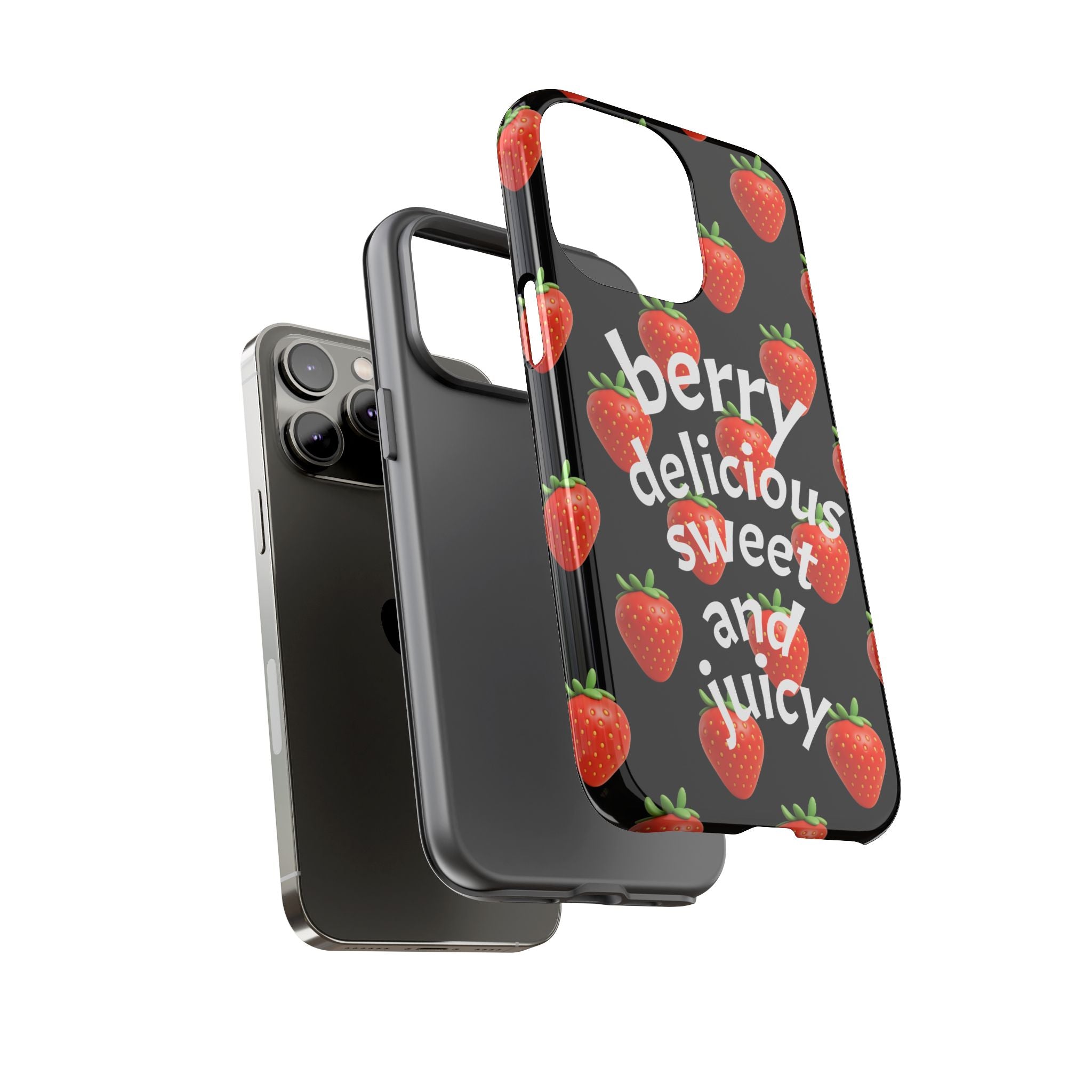Strawberry 'Berry Delicious' Phone Case