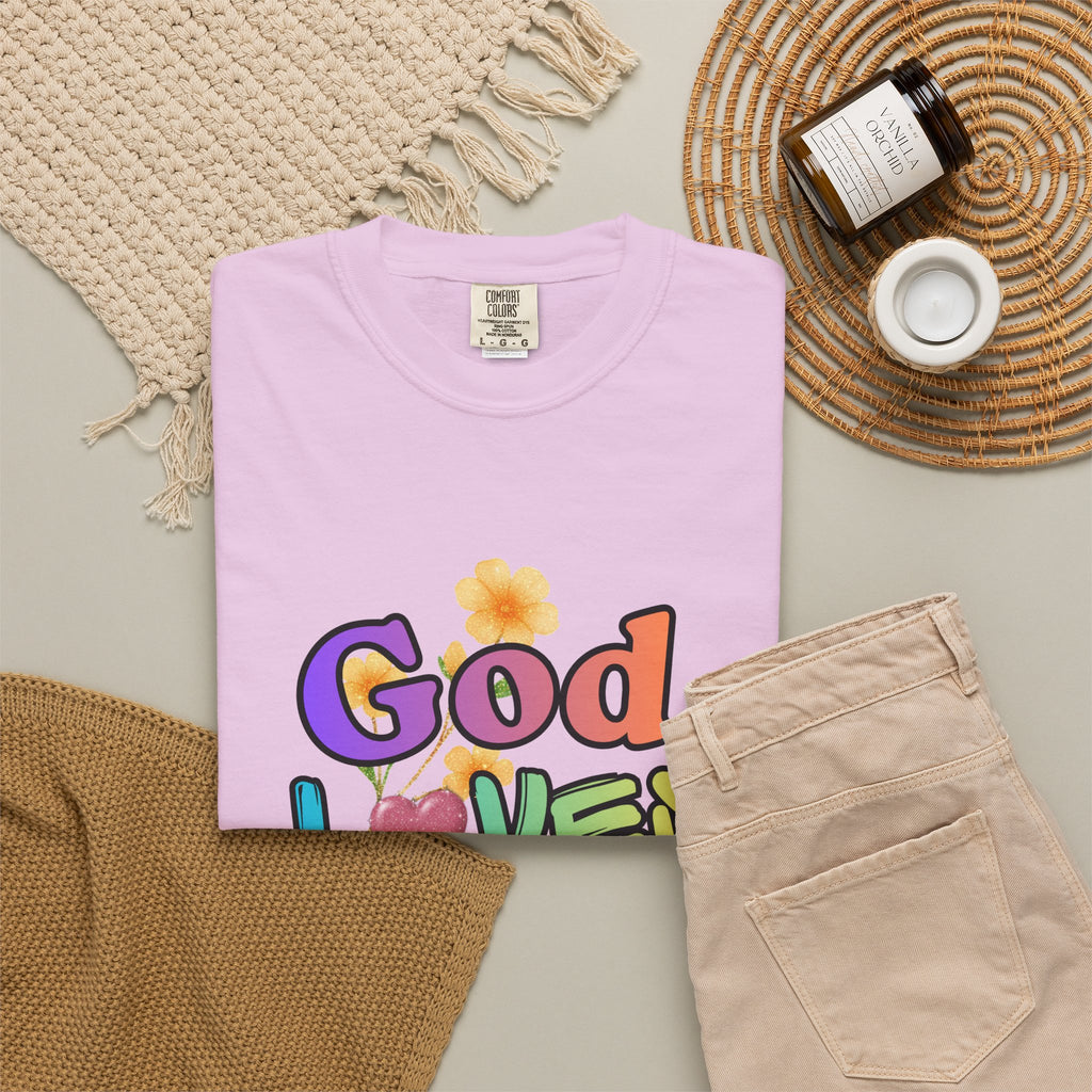 God Loves You T-Shirt — Inspirational Christian Tee