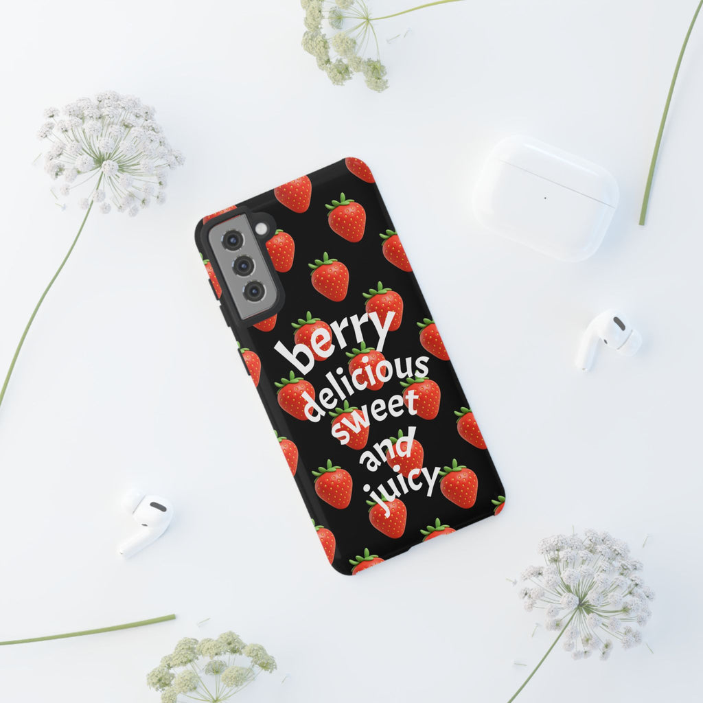 Strawberry 'Berry Delicious' Phone Case