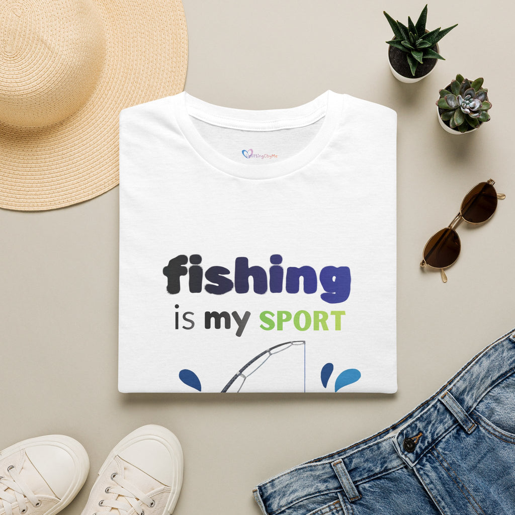 Fishing Is My Sport T-Shirt — Angler Fishing Tee for Men & Women