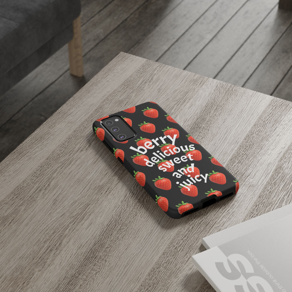 Strawberry 'Berry Delicious' Phone Case