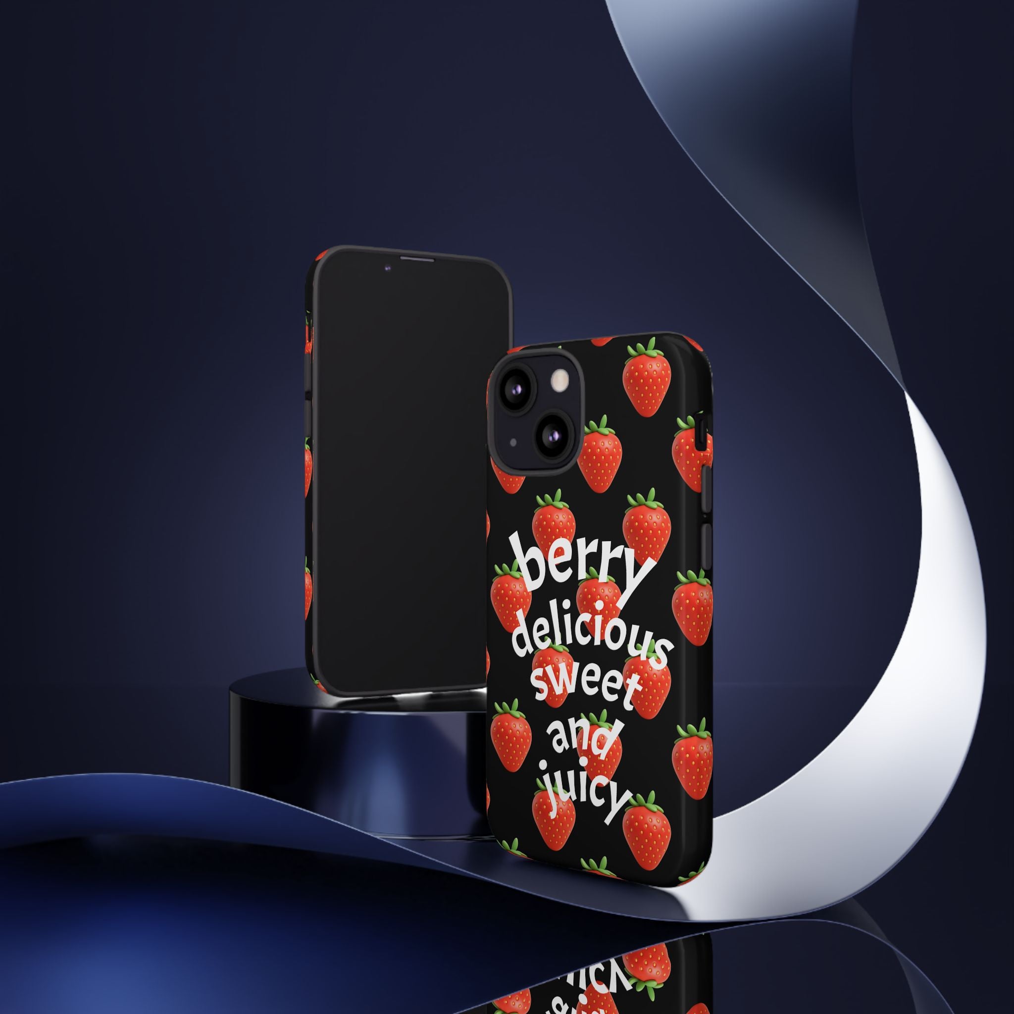 Strawberry 'Berry Delicious' Phone Case