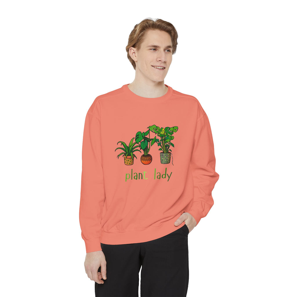 Plant Lady Sweatshirt — Cozy Botanical Crewneck for Plant Lovers