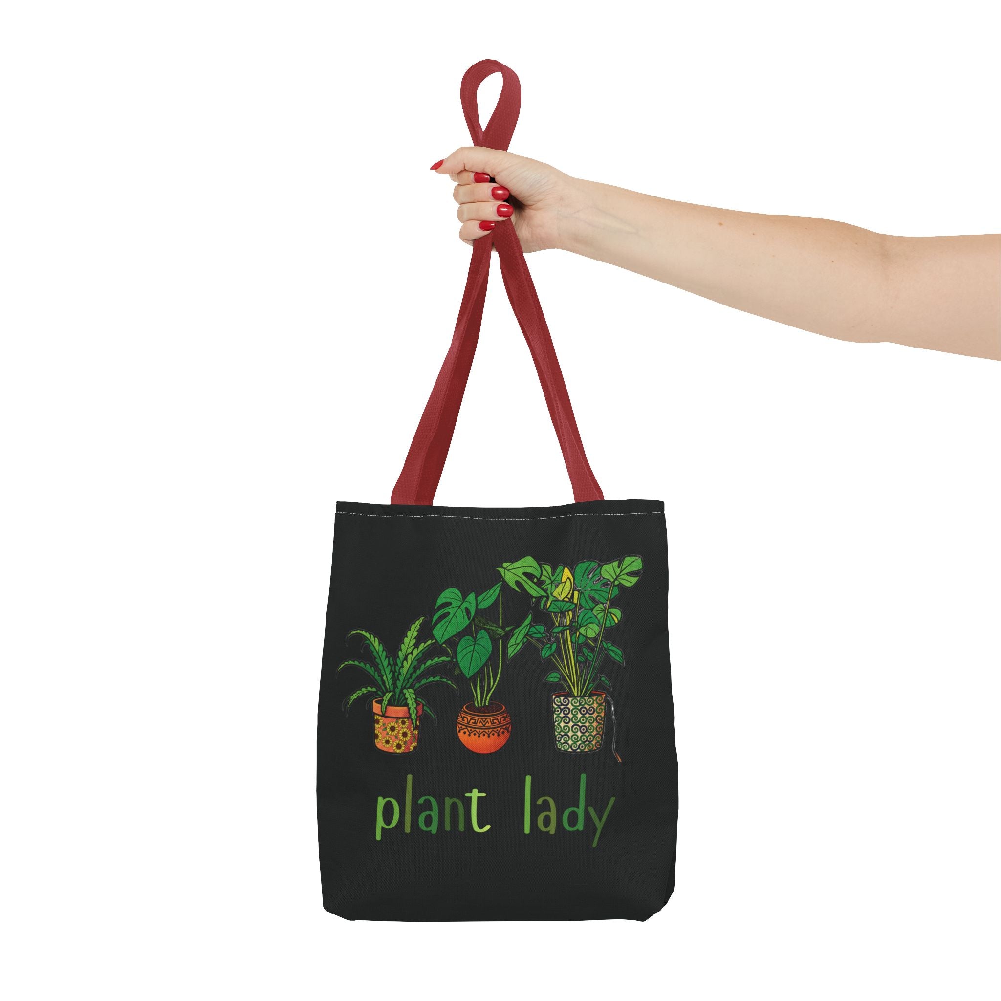 Plant Lady Tote Bag — Botanical Shopper Tote for Plant Lovers