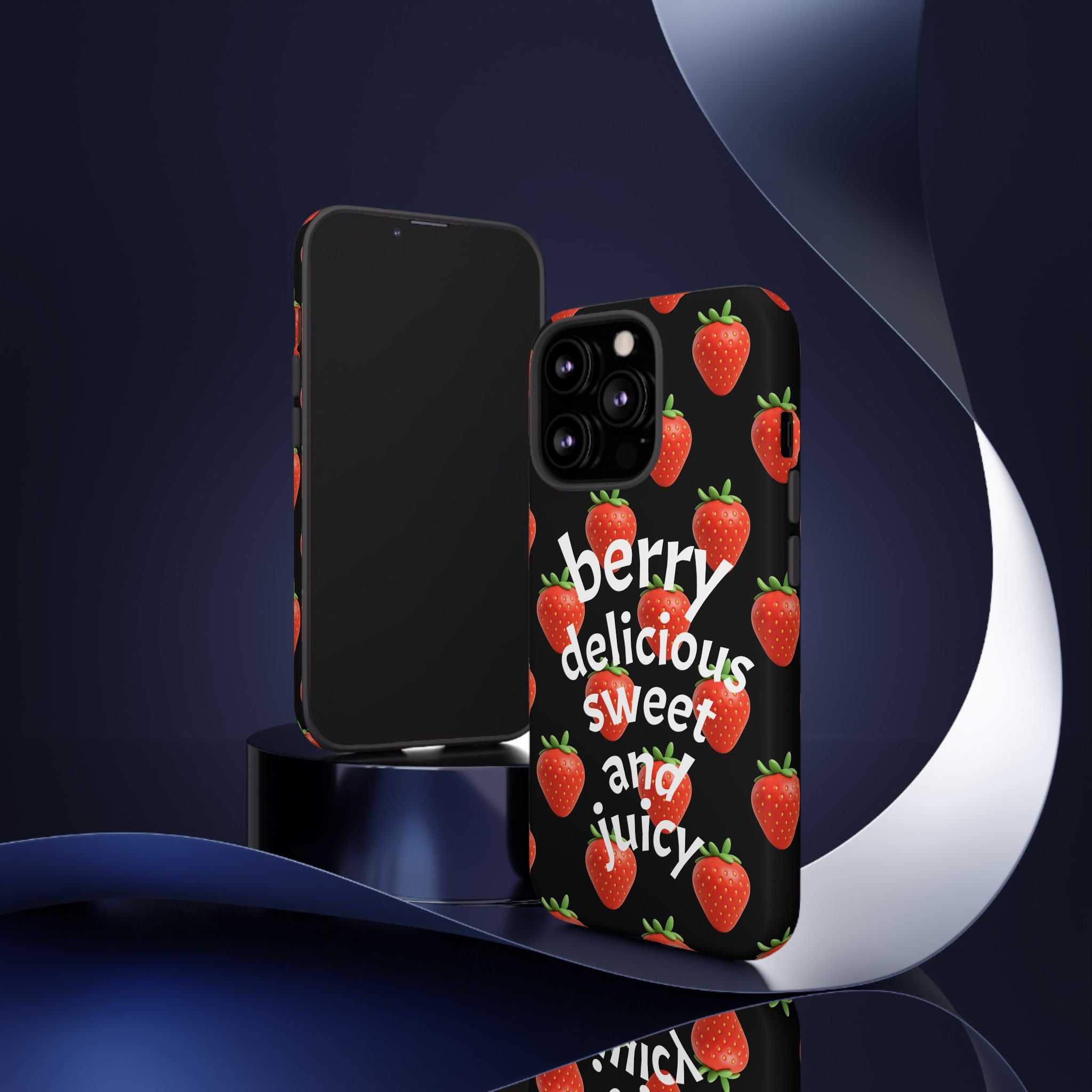 Strawberry 'Berry Delicious' Phone Case