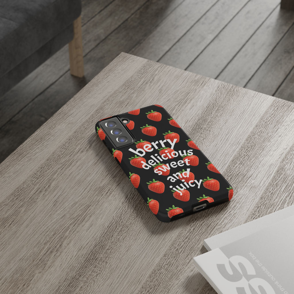 Strawberry 'Berry Delicious' Phone Case