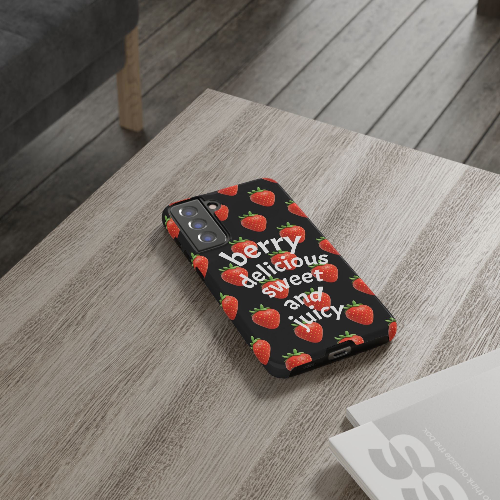 Strawberry 'Berry Delicious' Phone Case