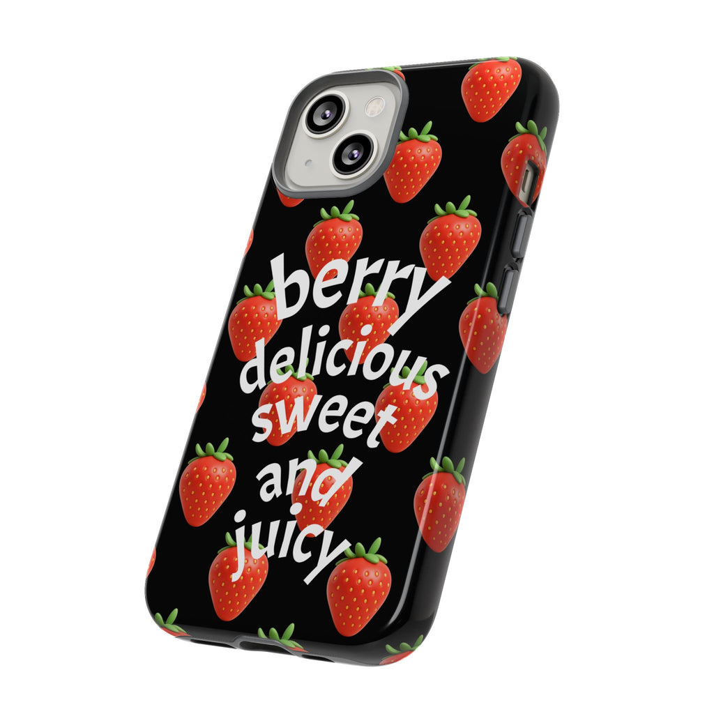 Strawberry 'Berry Delicious' Phone Case