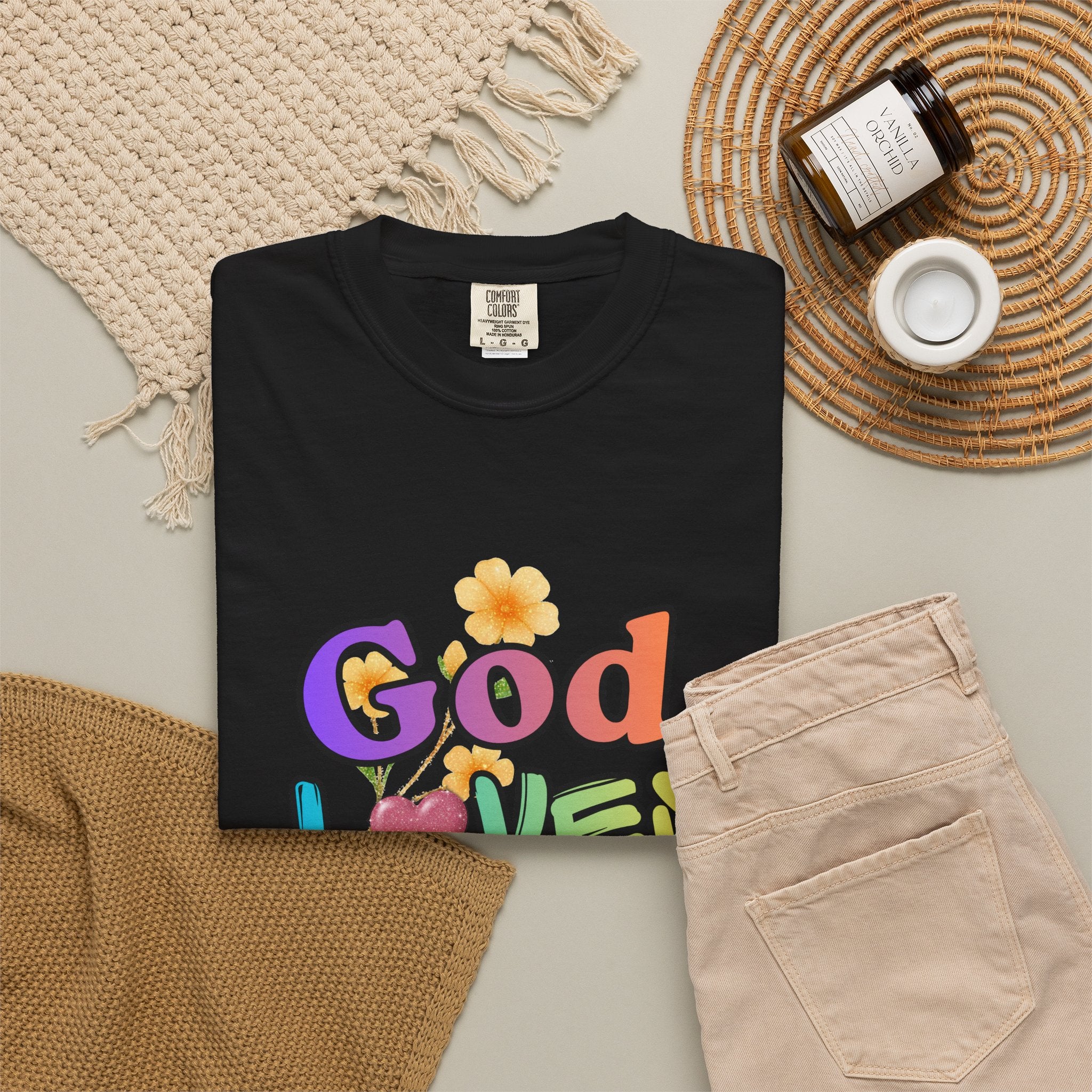 God Loves You T-Shirt — Inspirational Christian Tee