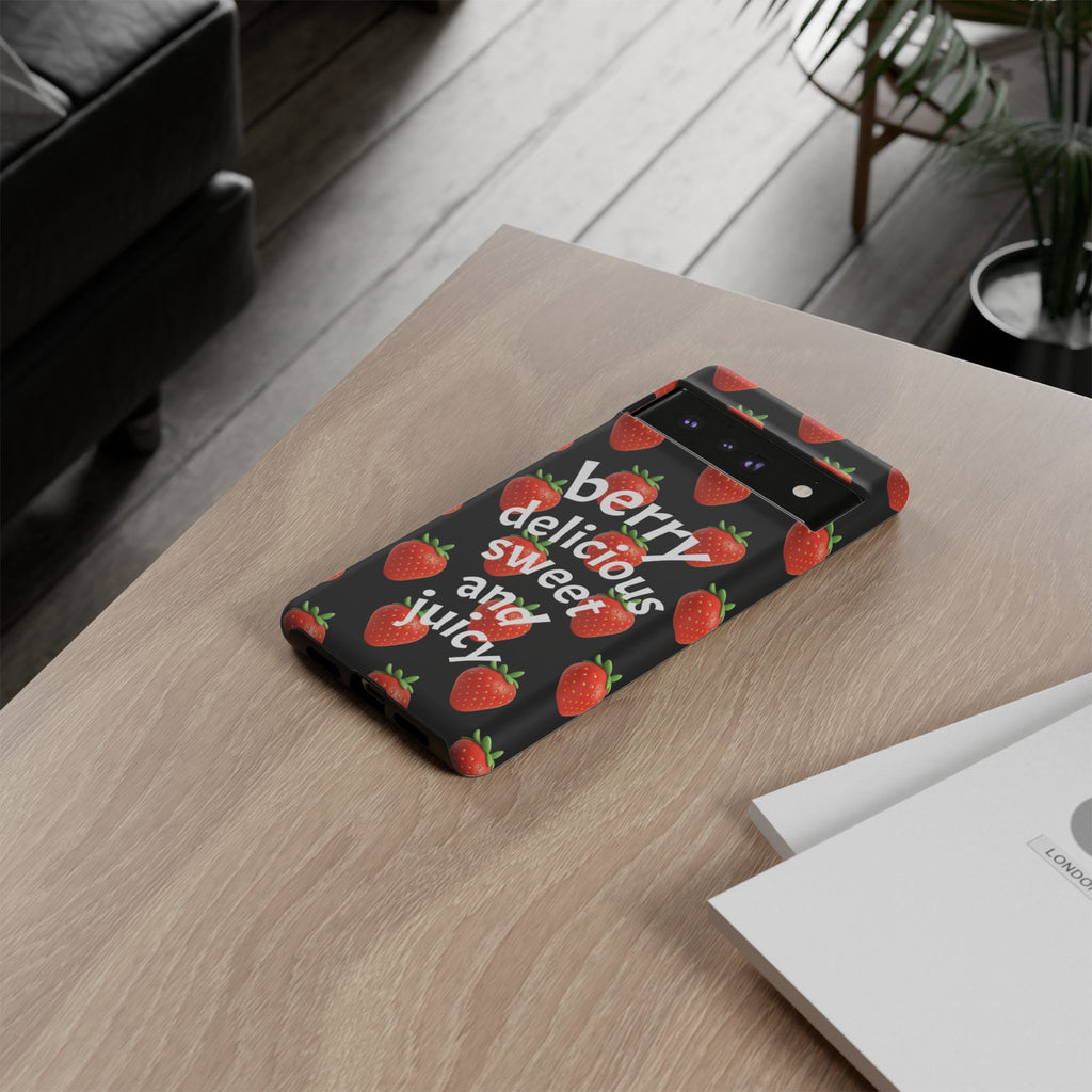 Strawberry 'Berry Delicious' Phone Case
