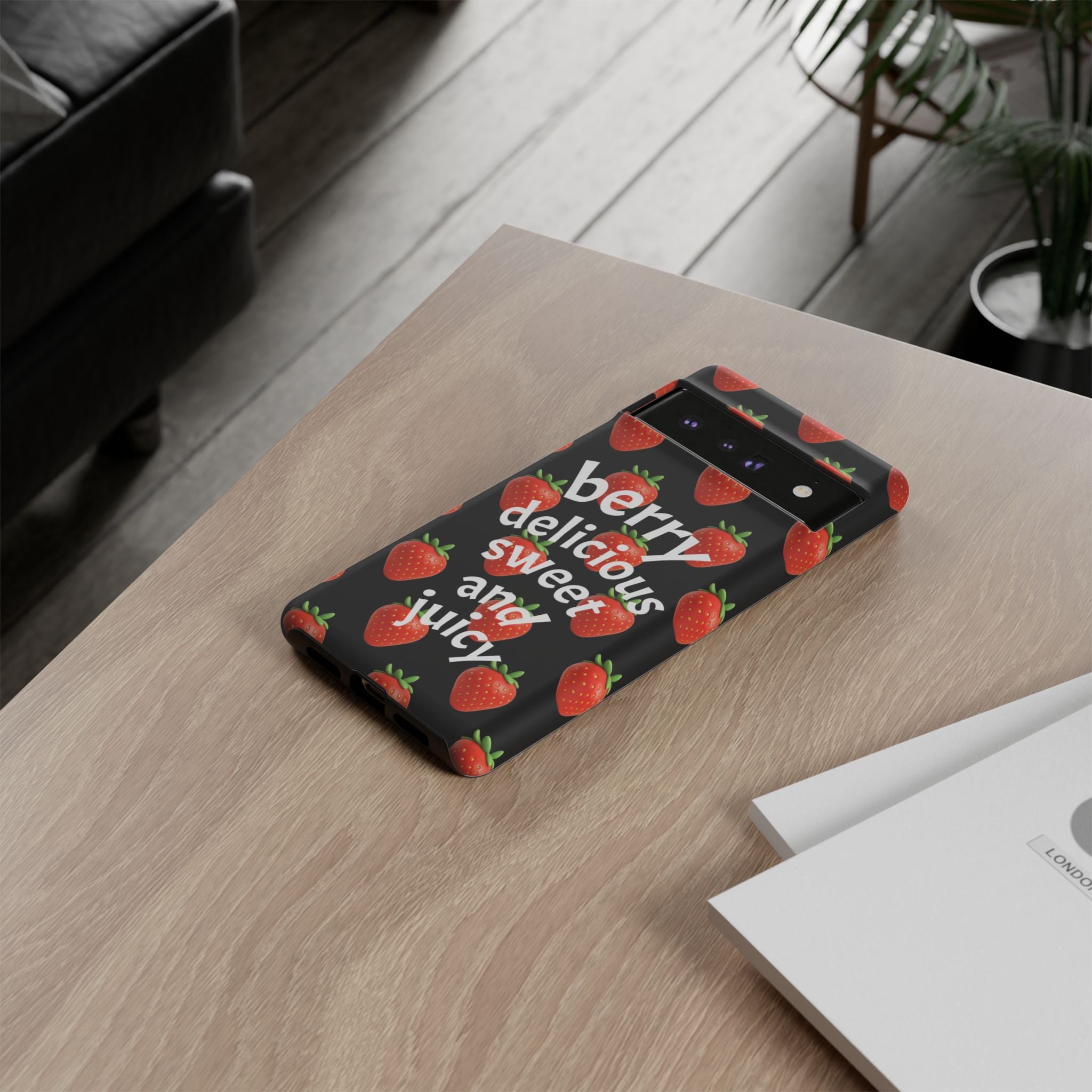Strawberry 'Berry Delicious' Phone Case